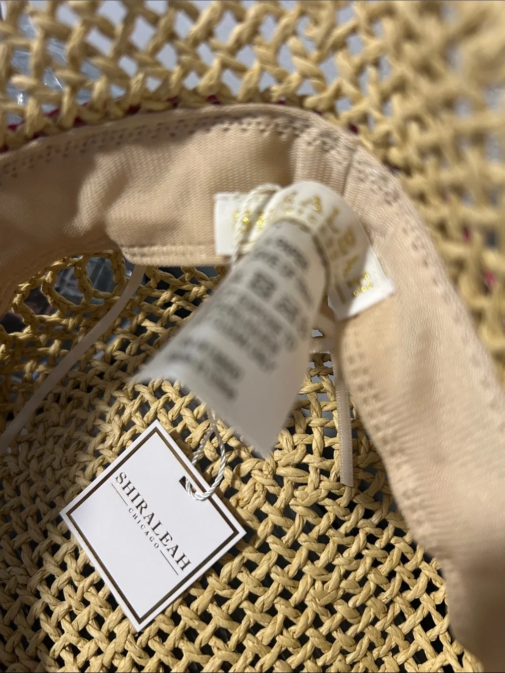 Shiraleah Allison Bucket Hat, Natural NWT
